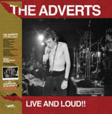 Adverts LP - Live & Loud (Coloured Vinyl)