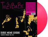 Tozibabe LP Vinyl Record - Ekreg Meme Ljudjie - Complete Tozibabe 19 85-20. 15  (Pink Vinyl)