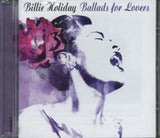 Billie Holiday CD - Ballads For Lovers