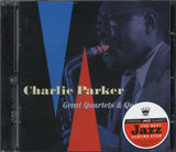 Charlie Parker CD - Great Quartet & Quintets