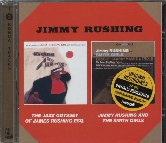 Jimmy Rushing CD - The Jazz Odyssey Of James Rushing Esq / Jinny Rushing And The Smith Girls