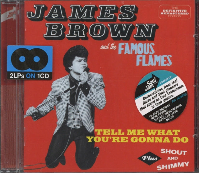 James Brown CD - Tell Me What Youre Gonna Do / Shout And Shimmy