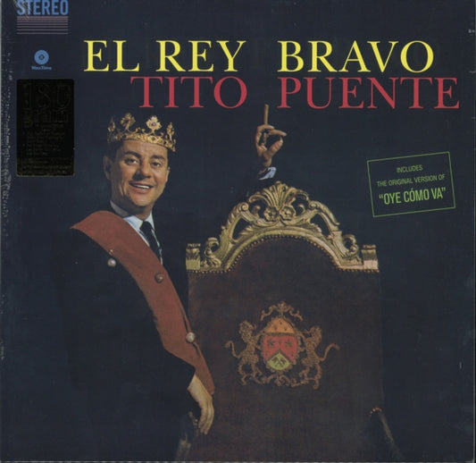 Tito Puente LP Vinyl Record - El Rey Bravo + 1 Bonus Track