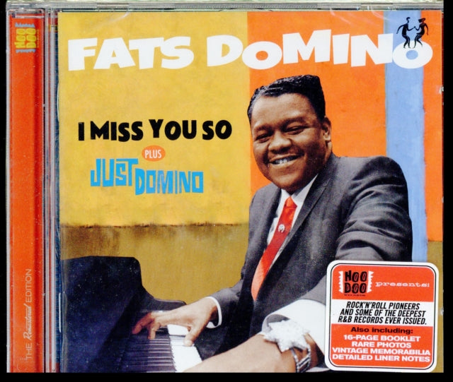 Fats Domino CD - I Miss You So / Just Domino