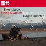 Hagen Quartet CD - Shostakovich / String Quartets Nos. 4 / 11 & 14