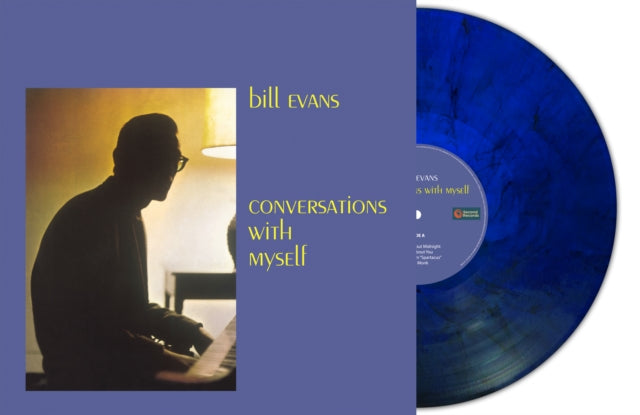 Bill Evans LP - Conversations With Myself (Blue Marble Vinyl)