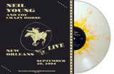 Neil Young And Crazy Horse LP - Live In New Orleans 1994 (White/Orange Splatter Vinyl)