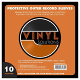 Pvc Vinyl Hard Protective Covers Protective Record Sleeves - Pvc Vinyl Pack 10
