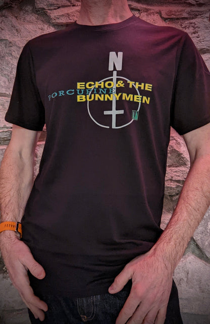 Official Echo & The Bunnymen Vintage 1983 Porcupine T-Shirt