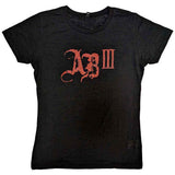 Alter Bridge Woman's T Shirt - AB III Red Logo