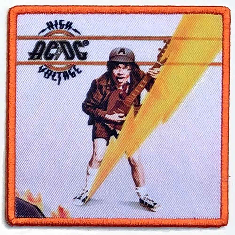 AC/DC Patches - Iron On - High Voltage