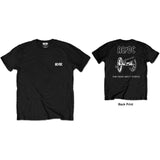 ACDC Black T Shirt - F&B Packaged About To Rock