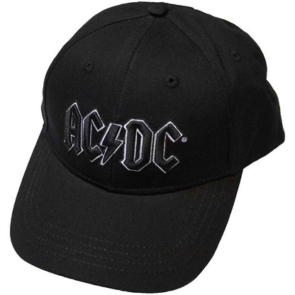 AC/DC Baseball Caps - Black Logo