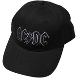AC/DC Baseball Caps - Black Logo
