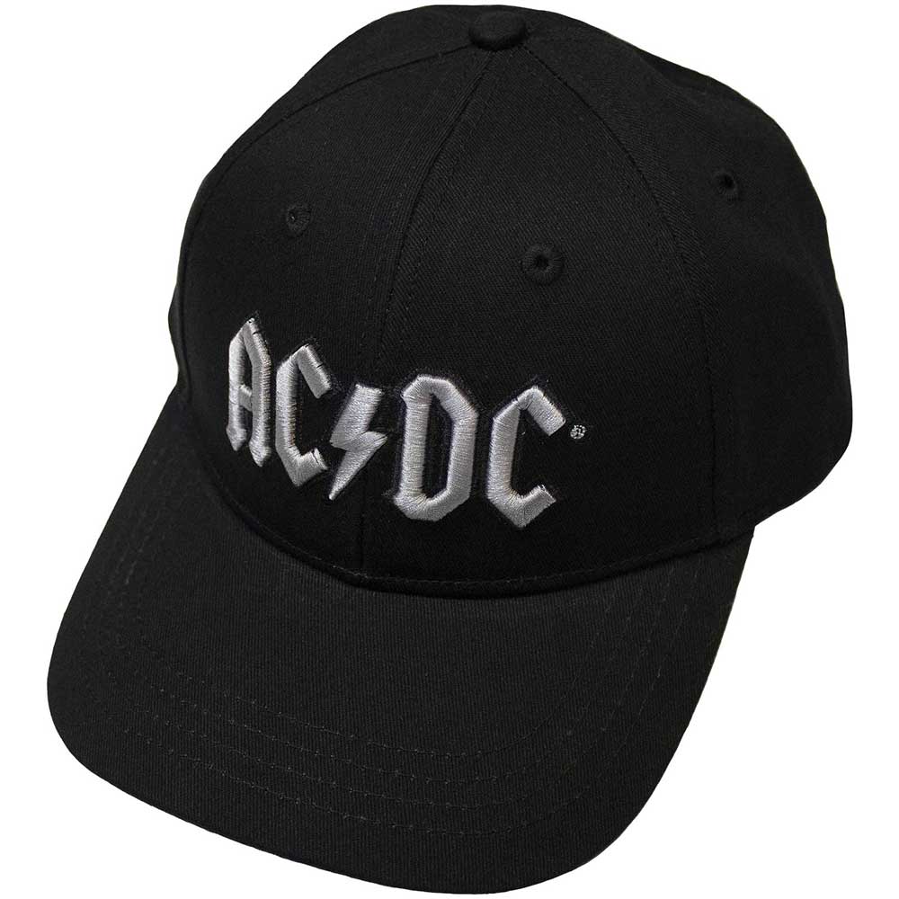AC/DC Baseball Caps - Silver Logo