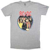AC/DC Womens T Shirt - Highway To Hell Circle