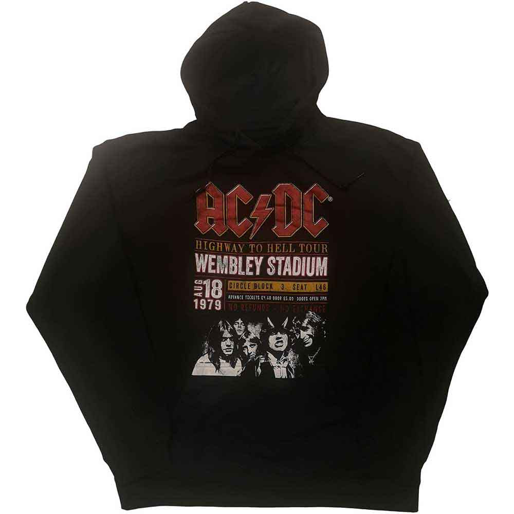 AC/DC Pullover Hoodie - Wembley '79