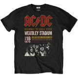 AC/DC T Shirt - Wembley '79