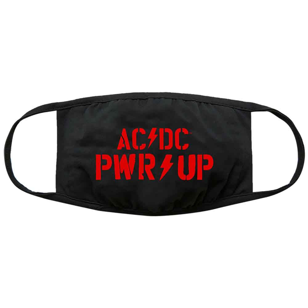 AC/DC Face Masks - PWR-UP Logo