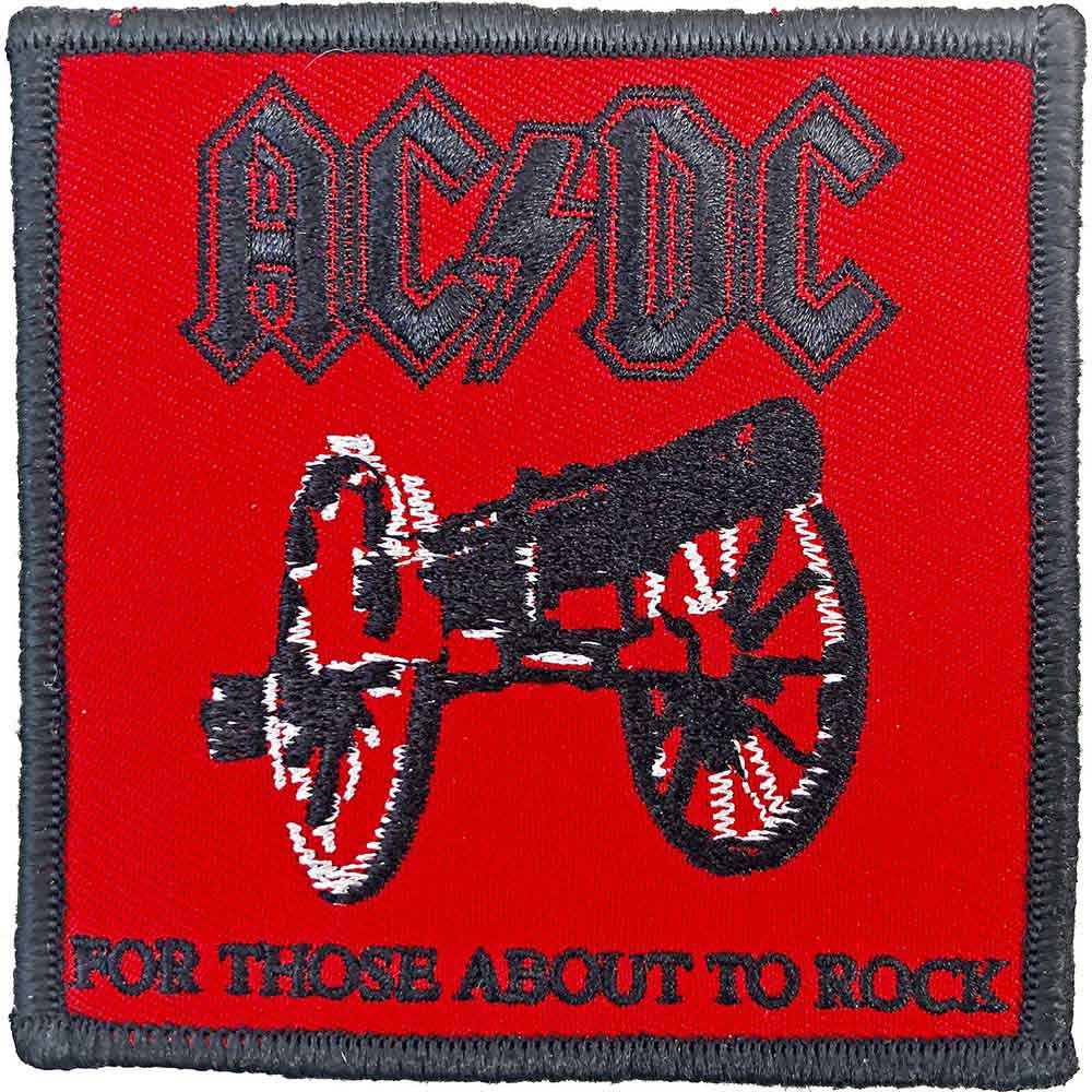 AC/DC Patches - Iron On - For Those About To Rock