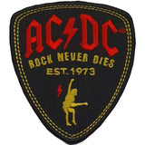 AC/DC Patches - Iron On - Plectrum