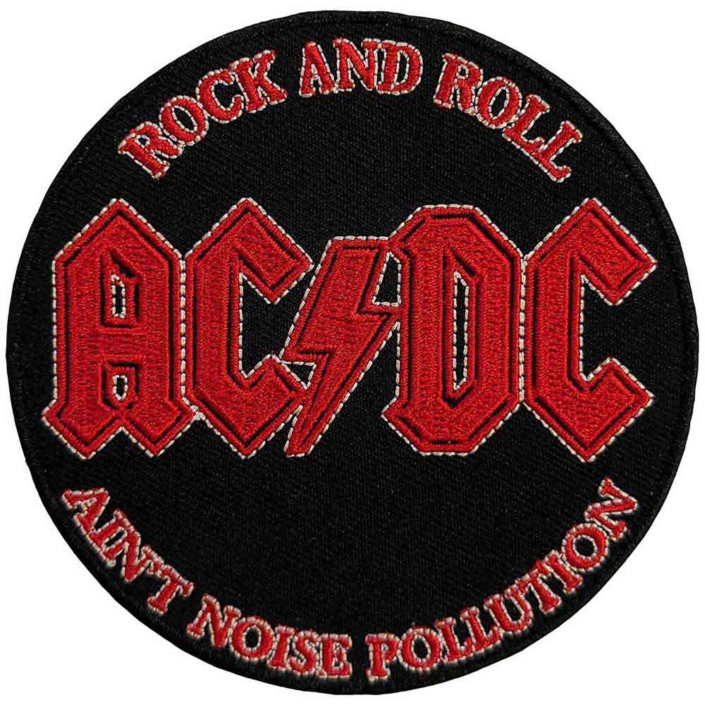 AC/DC Patches - Iron On - Noise Pollution