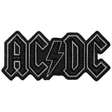AC/DC Patches - Iron On - Black Logo