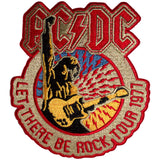AC/DC Patches - Iron On - Let There Be Rock Tour 1977