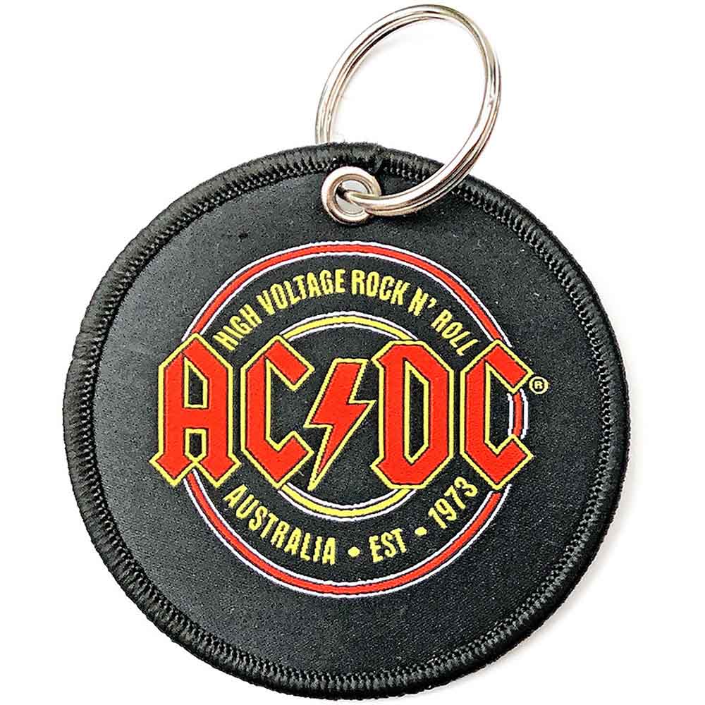 AC/DC Patch - Keychains - Est. 1973