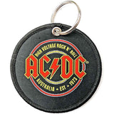 AC/DC Patch - Keychains - Est. 1973