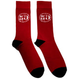 AC/DC Ankle Socks - 50th Logo
