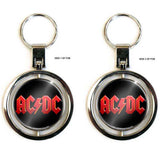 AC/DC Spinner Keychains - Logo Spin