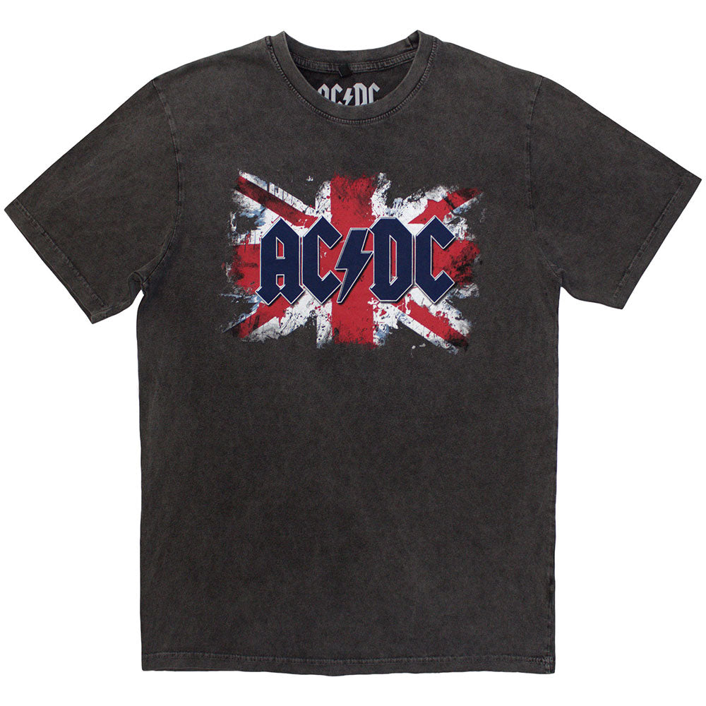 AC/DC T Shirt - Flag Stone Wash