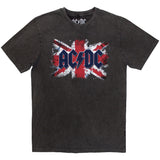 AC/DC T Shirt - Flag Stone Wash