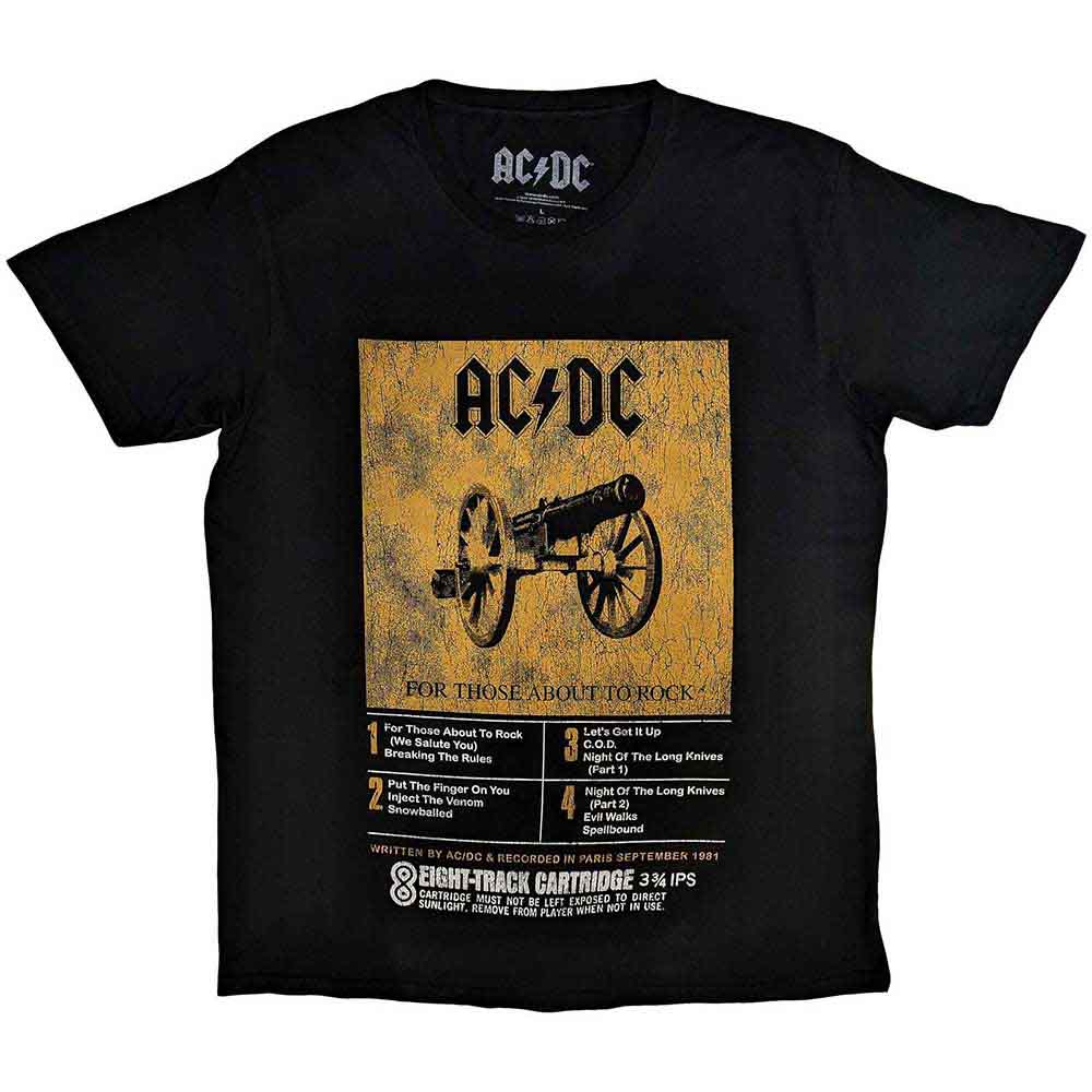 AC/DC T Shirt - 8 Track
