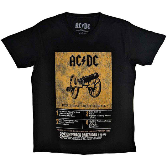 AC/DC T Shirt - 8 Track