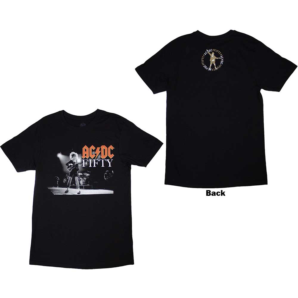 AC/DC T Shirt - On Stage Fifty