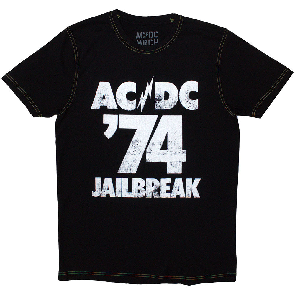 AC/DC T Shirt - '74 Jailbreak