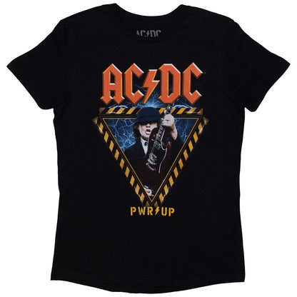 AC/DC Woman's T Shirt - Angus Triangle EU Tour '24