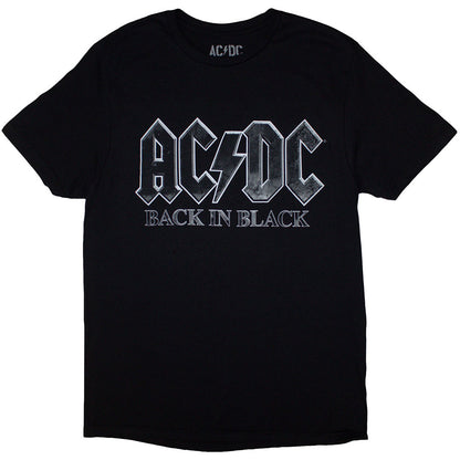 AC/DC T Shirt - Back In Black EU Tour '24