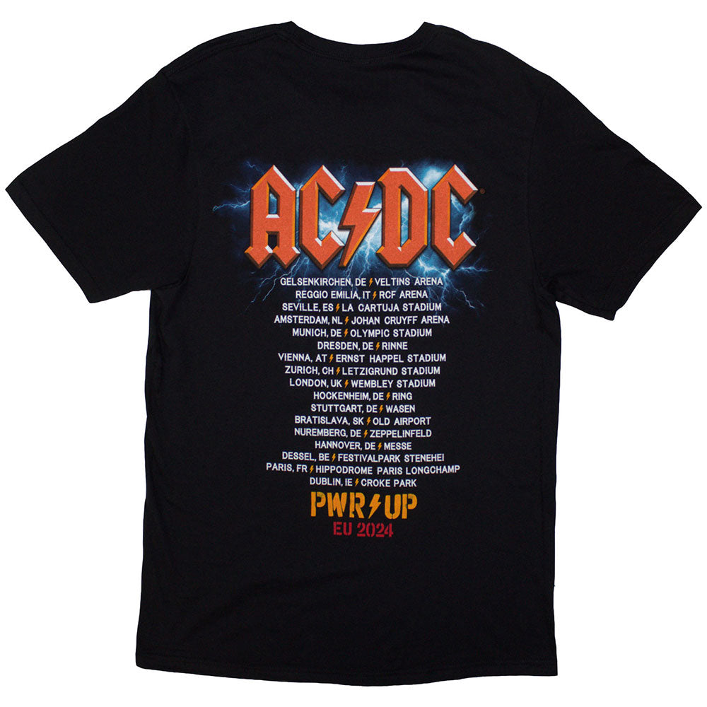 AC/DC T Shirt - Guitar EU Tour '24