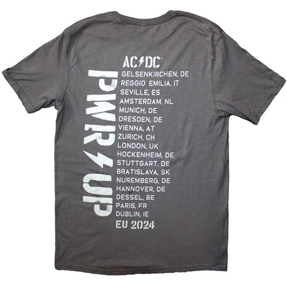 AC/DC T Shirt - Logo EU Tour '24
