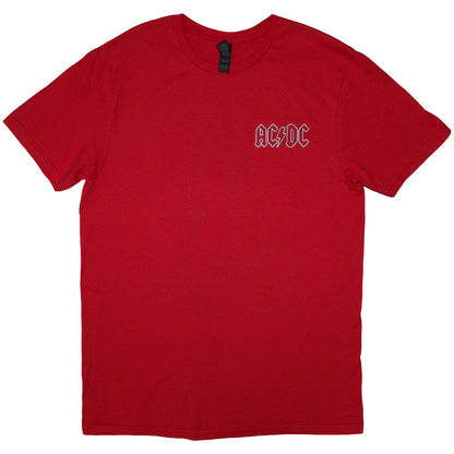 AC/DC T Shirt - Mini Logo / Lock Up Your Daughters