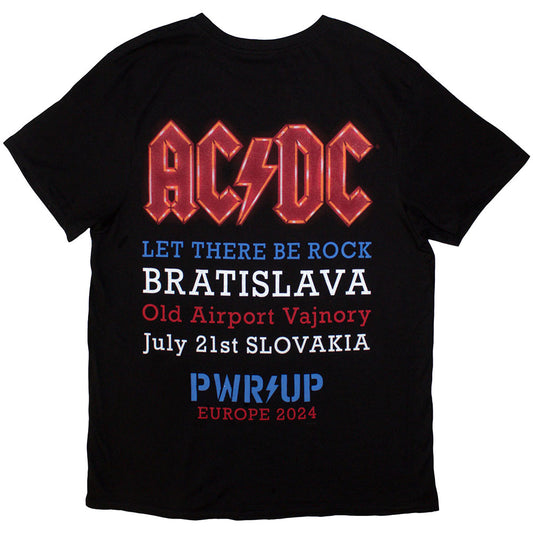 AC/DC T Shirt - PWR Up Bratislava '24