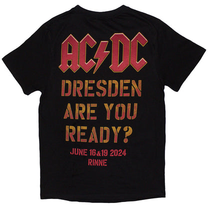 AC/DC Woman's T Shirt - PWR Up Dresden '24