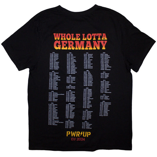 AC/DC T Shirt - Whole Lotta Germany EU Tour '24