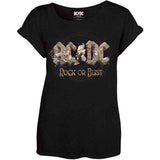 AC/DC Woman's T Shirt - Rock Or Bust