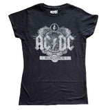 AC/DC Woman's T Shirt - Black Ice