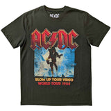 ACDC Green T Shirt - Blow Up Your Video