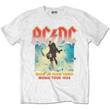 ACDC White T Shirt - Blow Up Your Video